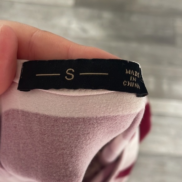 Nordstrom Red and White Striped Swing Dress Size Small - Picture 5 of 11